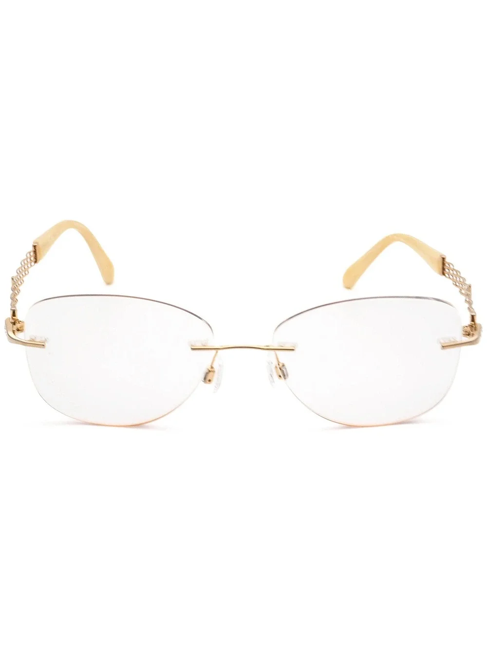 Charmant XL2053 GP Line Art Gold Plated Eyewear
